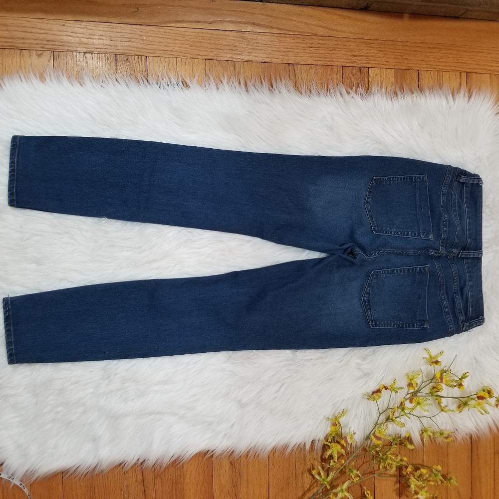 FREE PEOPLE Medium Blue Skinny jeans SIZE W27, With Pockets. - Picture 5 of 17